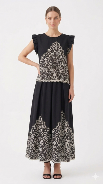 Zalia Ruffle Blouse